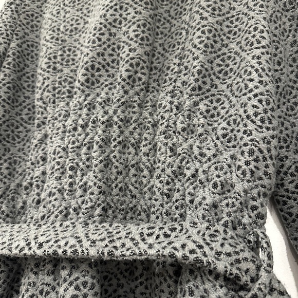 Vero moda grey wool trench coat| size large - Picture 4 of 5